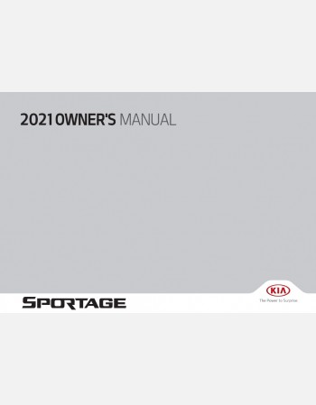 kia sportage 2021 owners manual